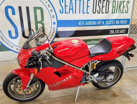 My first experience was the monster. 1995 Ducati 916 Superbike | Seattle Used Bikes