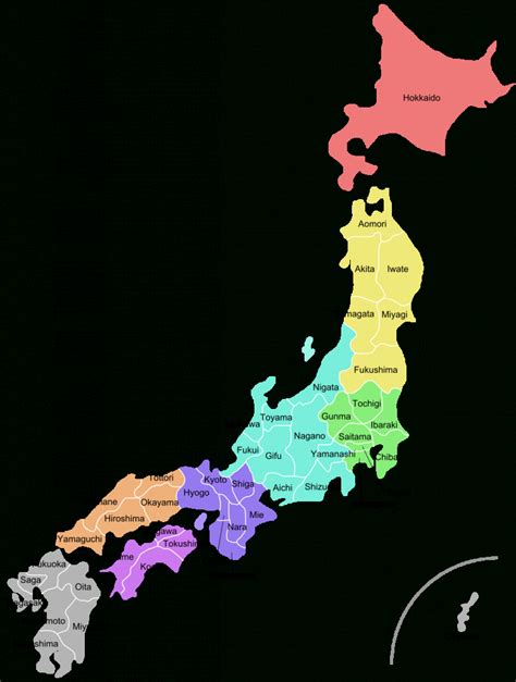 Printable Map Of Japan With Cities Printable Maps