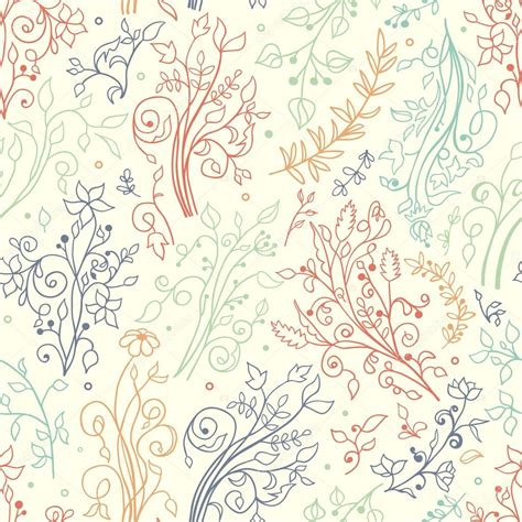 Cómo hacer cortinas de papel para bodas con paso a paso. Hojitas de otoño animadas | Patrón transparente floral ...