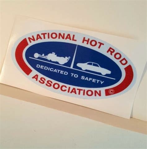Nhra Sticker Decal Hotrod Rat Vintage Look Drag Race 49 Ebay