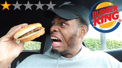 Going To The Worst Reviewed Burger King In My City I Got Sick Youtube