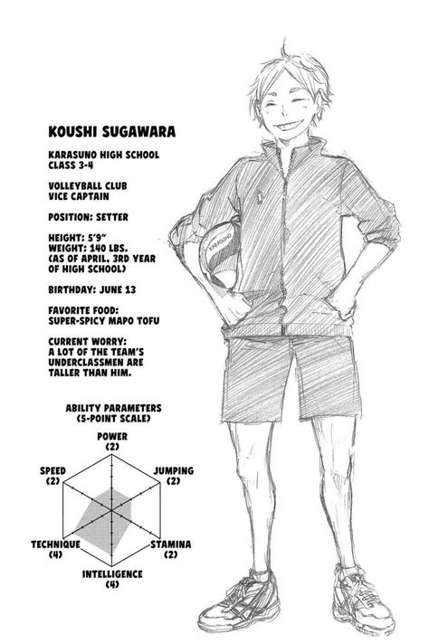 Karasuno High School Vbc Character Profile Watch Haikyuu Haikyuu Manga