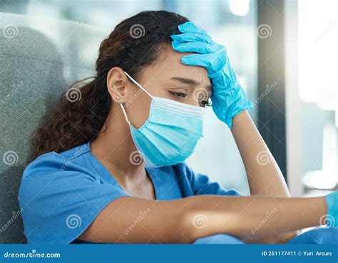 Nurses Dispense Comfort, Compassion, and Caring. a Female Nurse Looking