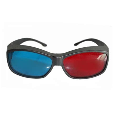 Reuseable 3d Anaglyph Red Blue Glasses For Computer Game Stereo Movie