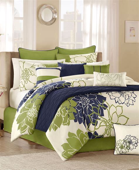 Green And Grey Comforter Sets Twin Bedding Sets 2020