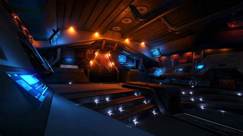 Spaceship Interior Backiee