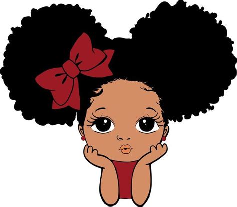 1523 Afro Baby Svg Free Svg Cut Files