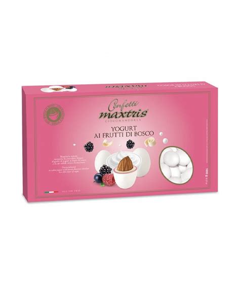 MAXTRIS CONFETTI CHOCOLATE ALMOND YOGURT WITH WILD BERRIES 1 KG