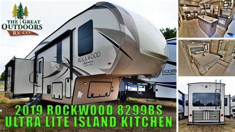 2019 Forest River Rockwood 8299bs Signature Ultra Lite Island Kitchen