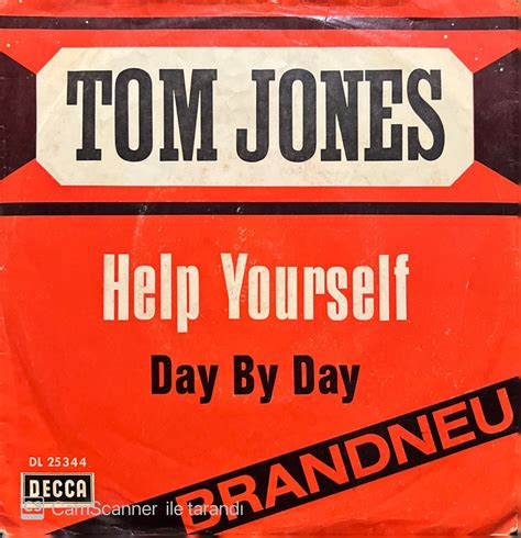Tom Jones Help Yourself 45lik Plak