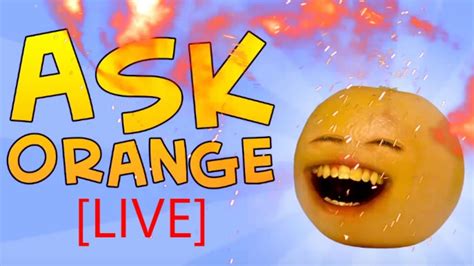 Annoying Orange Ask Orange Live Youtube