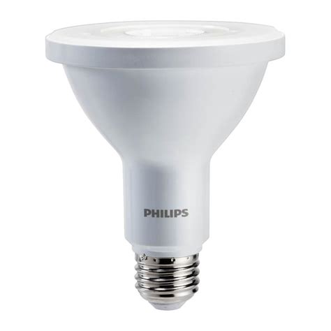 Philips 75w Equivalent Daylight Par30l Indooroutdoor Led Light Bulb 4