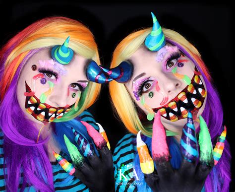 Candy Claws Candy Monster Makeup W Tutorial By Katiealves On Deviantart