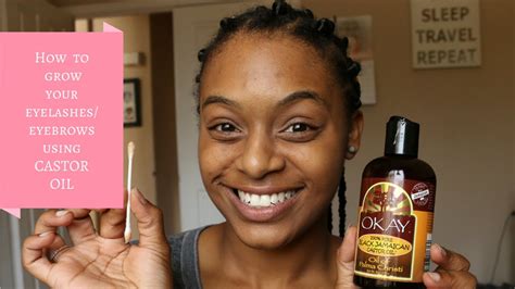 How To Grow Your Eyelashes And Eyebrows Using Jamaican Black Castor Oil