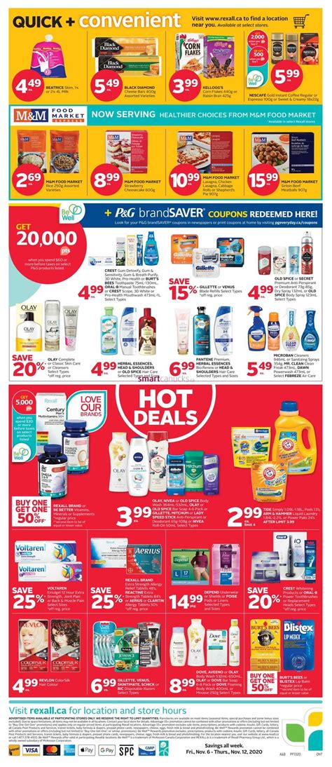 Rexall On Flyer November 6 To 12