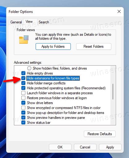 How To Show File Extensions In Windows 11
