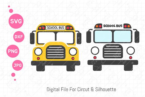 School Bus Svg T For Bus Driver Svg Afbeelding Door Crstocker