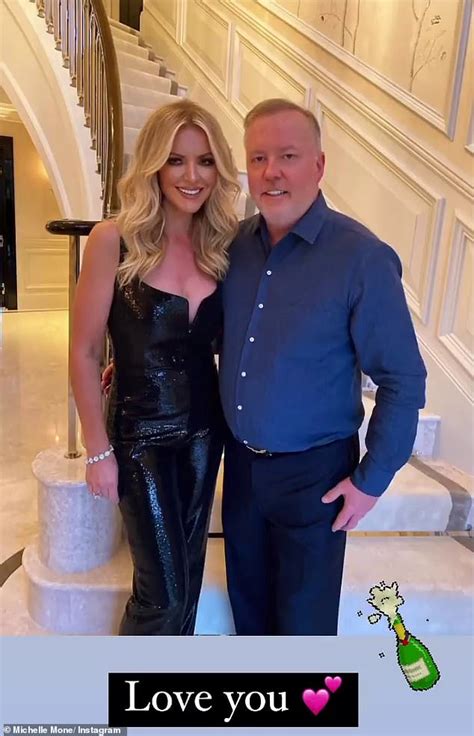 Michelle Mone Puts On A Busty Display In A Sexy Lace Corset At Her