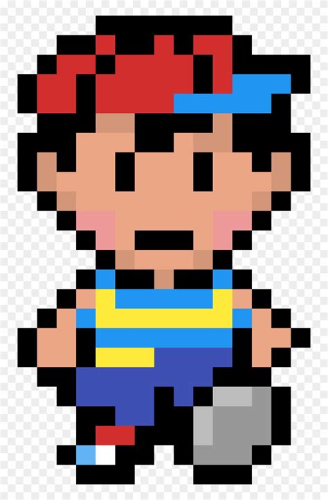 Download Ness Sprite Png Ness Earthbound Sprite Clipart Png Download