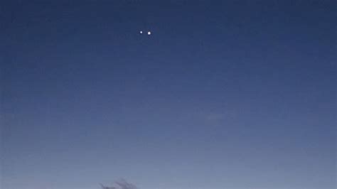 Two Bright Lights In Western Sky Wednesday Night Jupiter And Venus