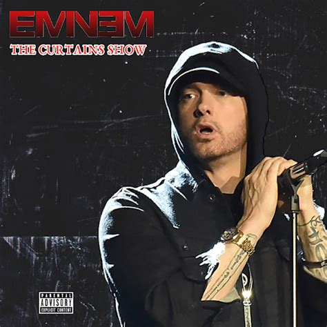 Eminem The Curtains Show Fan Album Cover What Track List Would This Have Reminem