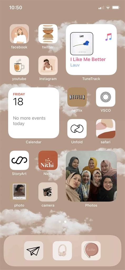 Ios 14 Aesthetic Home Screen Ideas For Iphone