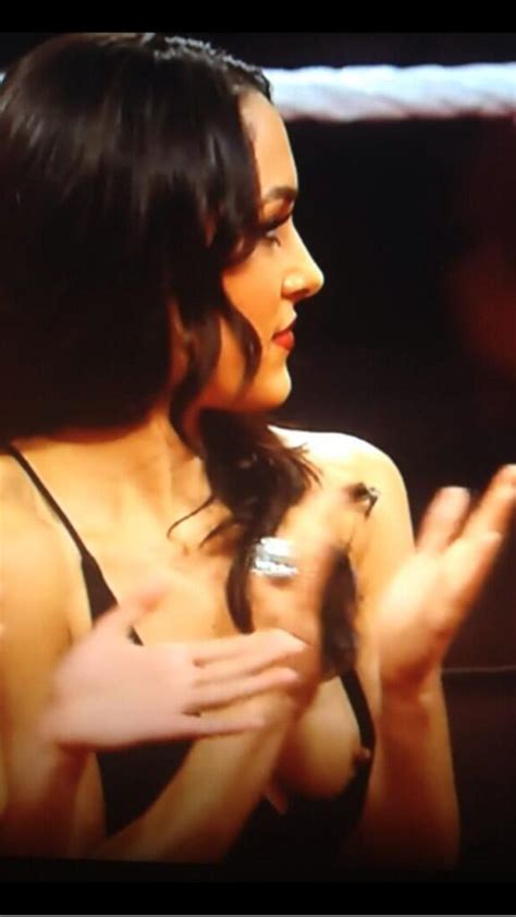 Nikki Bella Slips A Nip On Wwe Raw