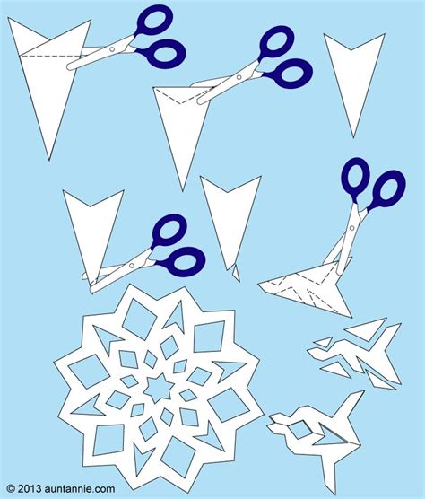 Make Paper Snowflakes The Easy Way Paper Snowflakes Diy Paper