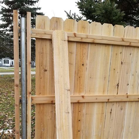 Western Red Cedar Dog Ear Wood Fence Picket 1000 Cedar Wood Fence