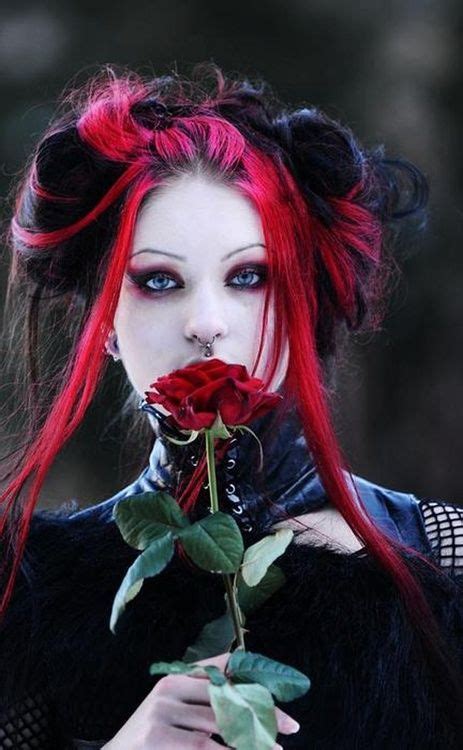 Beautiful Goth Girl In A Neo Victorian Look Punk Girls Gothic Girls