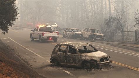 Photos Deadly Camp Fire Burns Through Butte County California 6abc