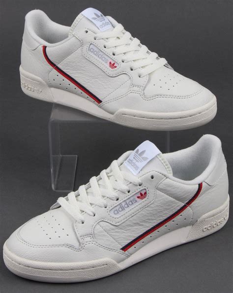 Adidas Continental 80 Trainers Off White Adidas At 80s Casual Classics