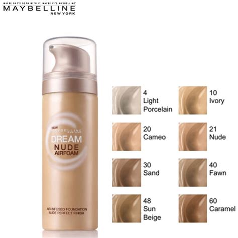 Maybelline Dream Nude Airfoam alapozó 50 ml 021 Nude Simona Beauty Shop