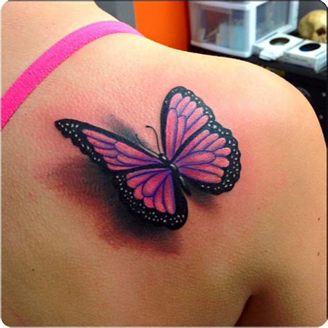 31 3d Butterfly Tattoos