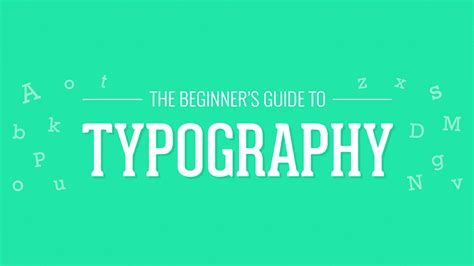 The Beginners Guide To Typography Infographic Animatron