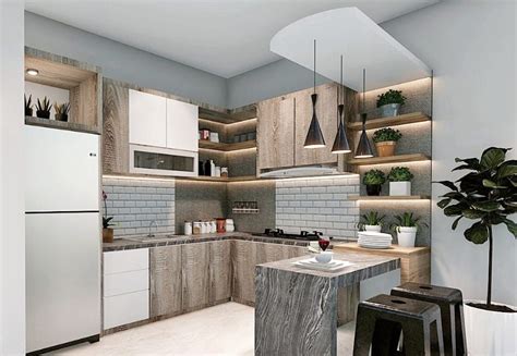 Konsep Kitchen Set Minimalis Modern Bikin Dapur Jadi Keren