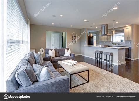 Open Concept Living Room With Lots Of Light Stock Photo By ©alabn