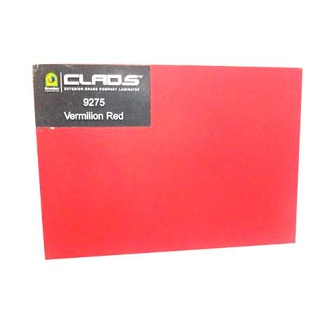 Greenlam 6 Mm Vermilion Red Hpl Sheet At Rs 335square Feet In Jaipur