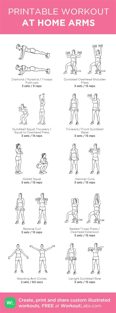 Best 25 Biceps Workout At Home Ideas On Pinterest Home