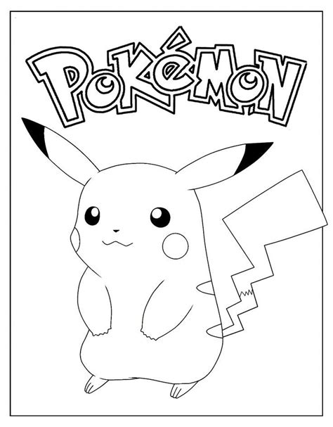 Pikachu Coloring Sheet Imprimir Desenhos Para Pintar Desenhos Para