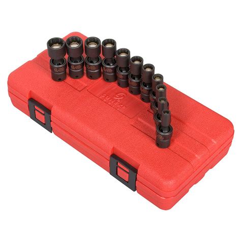 Sunex Tools 14 In Drive Universal Magnetic Impact Socket Set 11