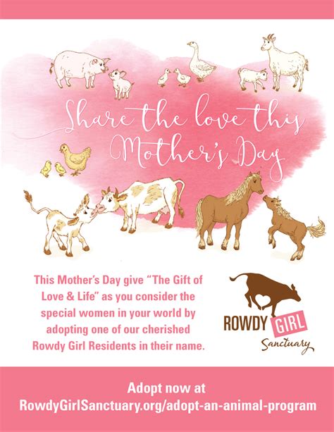 Mothers Day Flyer Fundraising Charitypaws