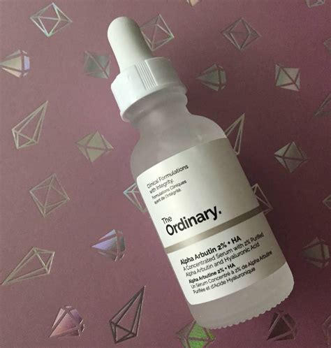 If you suffer from various forms of hyperpigmentation or discoloration due to genetics the ordinary states that their product contains approximately 2% of alpha arbutin. The Ordinary Alpha Arbutin 2% + HA Review