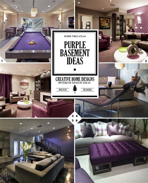 Color Style Guide Purple Basement Ideas Home Tree Atlas