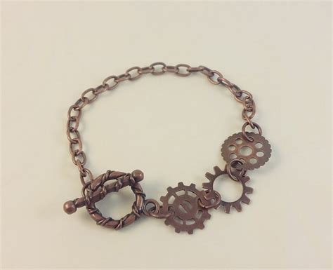 Steampunk Gear Bracelet Cogs And Gears Steampunk Jewelry Etsy