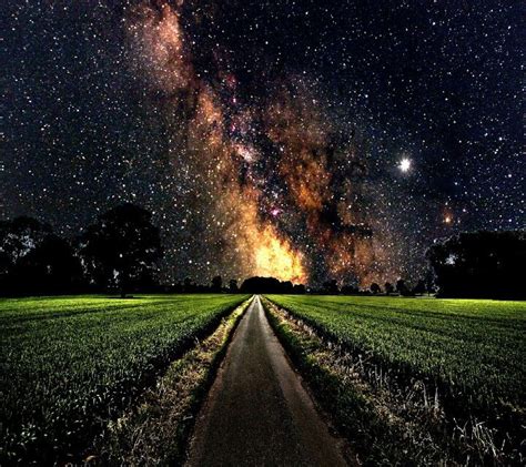 Burning In The Distance Milky Way Milky Way Galaxy