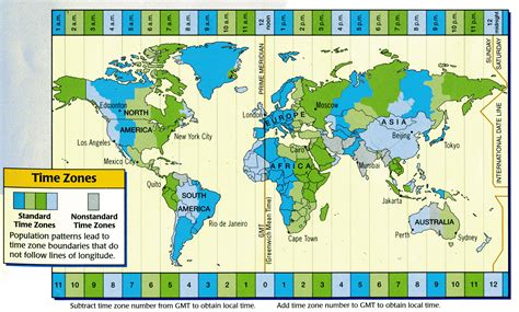 World Map With Time Zones Pdf The Image Kid Has It