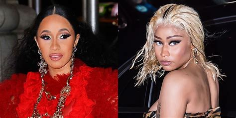 Cardi B And Nicki Minaj Fight At Harpers Bazaars Icons Party And