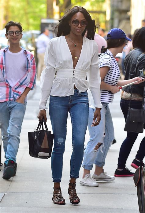 Naomi Campbell Celebrity Street Style Fashion Street Style Outfit