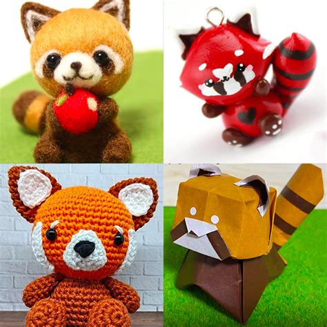 Kawaii Red Panda Crafts Super Cute Kawaii